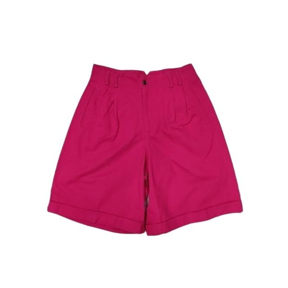 Vintage 90's CHAUS Sport High Waisted Pleat Front Casual Shorts 10
